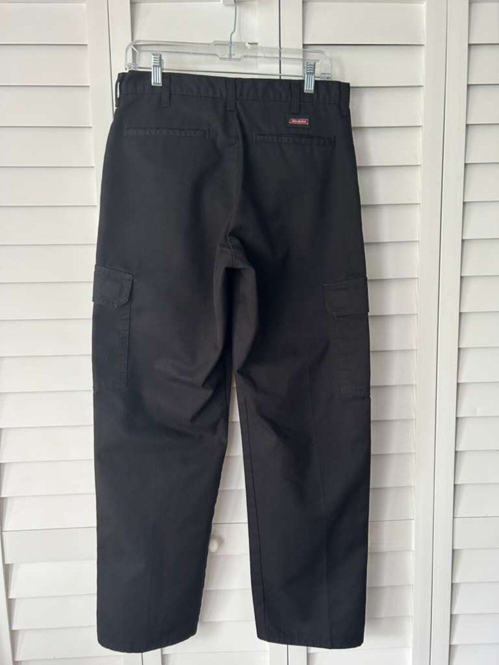 Dickies Cargo Work Pants Black W30 L30 Relaxed Fit Unisex Streetwear - Picture 2 of 10